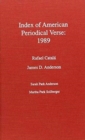 Image for Index of American Periodical Verse 1989