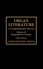 Image for Organ Literature : Biographical Catalog