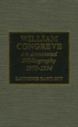 Image for William Congreve