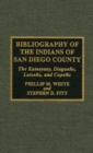 Image for Bibliography of the Indians of San Diego County
