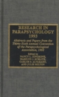 Image for Research in Parapsychology 1993