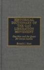 Image for Historical Dictionary of the Gay Liberation Movement