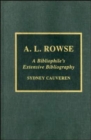 Image for A.L. Rowse