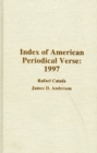 Image for Index of American periodical verse: 1997