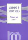 Image for Level B: Student Text : hm Learning &amp; Study Skills Program