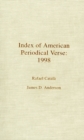 Image for Index of American Periodical Verse 1998