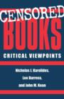 Image for Censored Books : Critical Viewpoints
