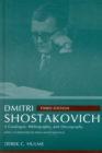 Image for Dmitri Shostakovich : A Catalogue, Bibliography, and Discography