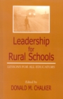 Image for Leadership for Rural Schools : Lessons for All Educators