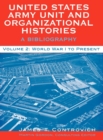 Image for United States Army Unit and Organizational Histories