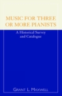 Image for Music for Three or More Pianists