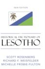 Image for Historical dictionary of Lesotho