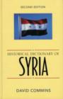 Image for Historical Dictionary of Syria