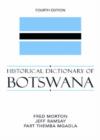 Image for Historical Dictionary of Botswana