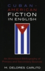 Image for Cuban American Fiction in English