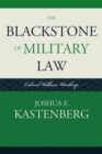 Image for The Blackstone of Military Law : Colonel William Winthrop