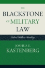 Image for The blackstone of military law: Colonel William Winthrop