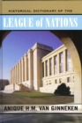 Image for Historical dictionary of the League of Nations