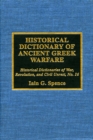 Image for Historical dictionary of ancient Greek warfare