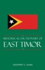 Image for Historical Dictionary of East Timor