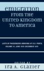 Image for Emigration from the United Kingdom to America