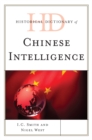 Image for Historical dictionary of Chinese intelligence
