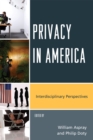 Image for Privacy in America: interdisciplinary perspectives