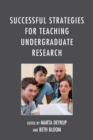 Image for Successful strategies for teaching undergraduate research