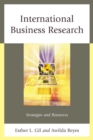 Image for International business research: strategies and resources