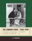 Image for The London stage 1930-1939  : a calendar of productions, performers, and personnel