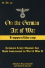 Image for On the German art of war  : Truppenfèuhrung