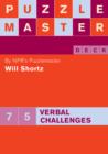 Image for Puzzlemaster Deck : 75 Verbal Challenges