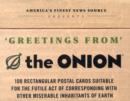 Image for Greetings from the &quot;Onion&quot; 100 Collectible Post Cards