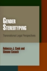Image for Gender stereotyping: transnational legal perspectives
