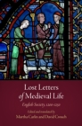 Image for Lost Letters of Medieval Life: English Society, 1200-1250