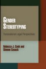 Image for Gender stereotyping  : transnational legal perspectives