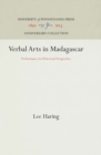 Image for Verbal Arts in Madagascar