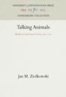 Image for Talking Animals : Medieval Latin Beast Poetry, 75-115