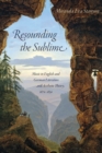 Image for Resounding the sublime  : music in English and German literature and aesthetic theory, 1670-1850