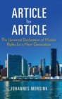 Image for Article by article  : the Universal Declaration of Human Rights for a new generation