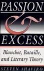 Image for Passion and Excess : Blanchot, Bataille and Literary Theory