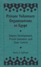 Image for Private Voluntary Organizations in Egypt : Islamic Development, Private Initiative and State Control