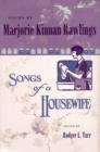 Image for Poems by Marjorie Kinnan Rawlings : Songs of a Housewife