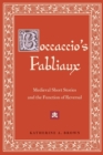 Image for Boccaccio&#39;s Fabliaux : Medieval Short Stories and the Function of Reversal