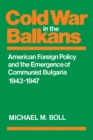 Image for Cold War in the Balkans