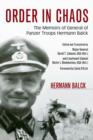 Image for Order in chaos: the memoirs of general of panzer troops Hermann Balck