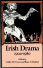 Image for Irish Drama 1900-1980