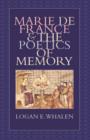 Image for Marie de France and the poetics of memory