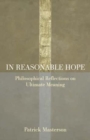 Image for In reasonable hope  : philosophical reflections on ultimate meaning