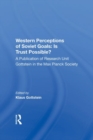 Image for Western Perceptions of Soviet Goals : Is Trust Possible?